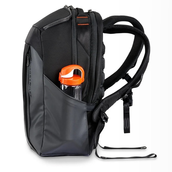 Briggs & Riley Black Cargo Backpack - Picture 8 of 14
